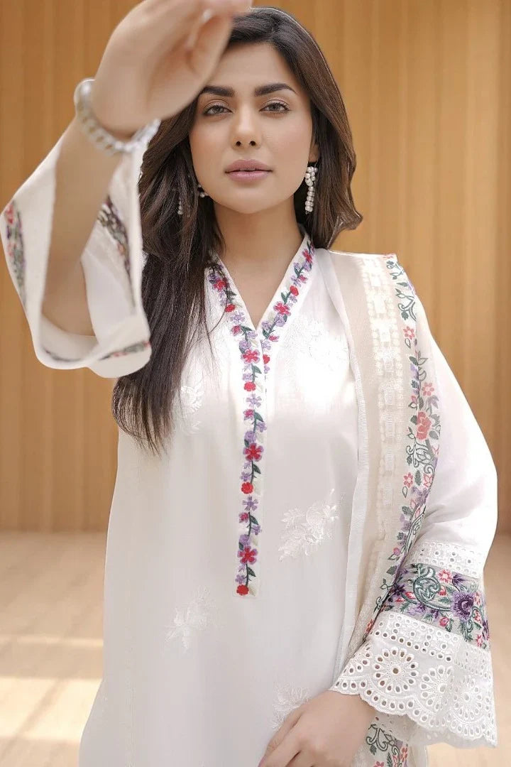 Noorani Grace | 3-Piece Cotton Suit