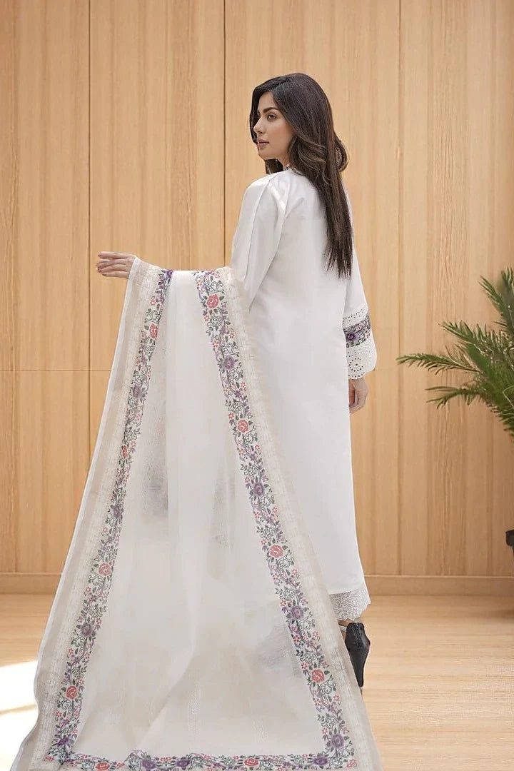 Noorani Grace | 3-Piece Cotton Suit
