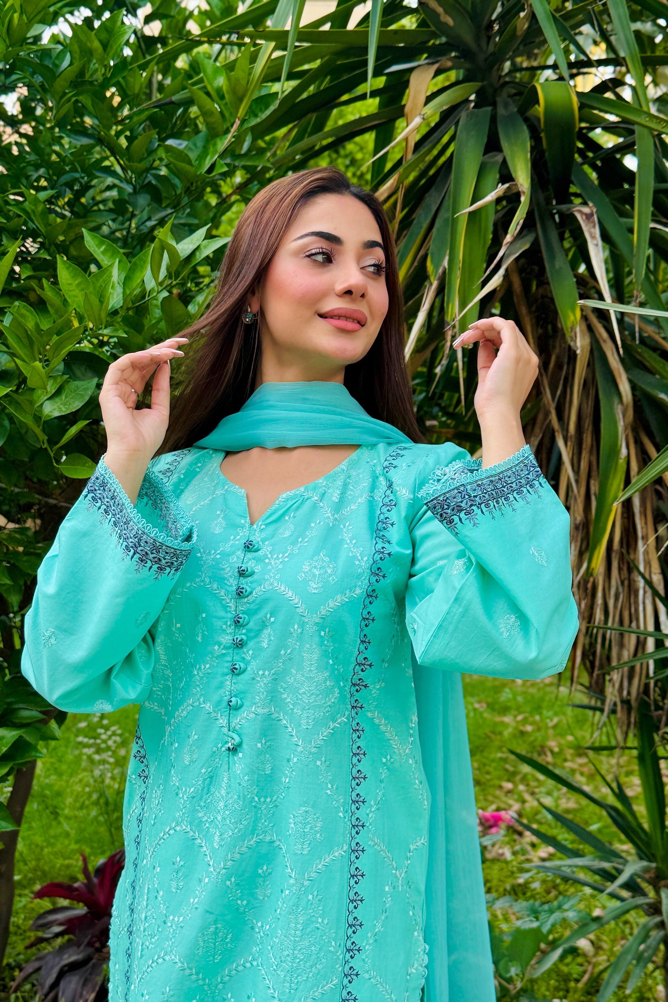 Aqua Serenity - Grace Stitch 