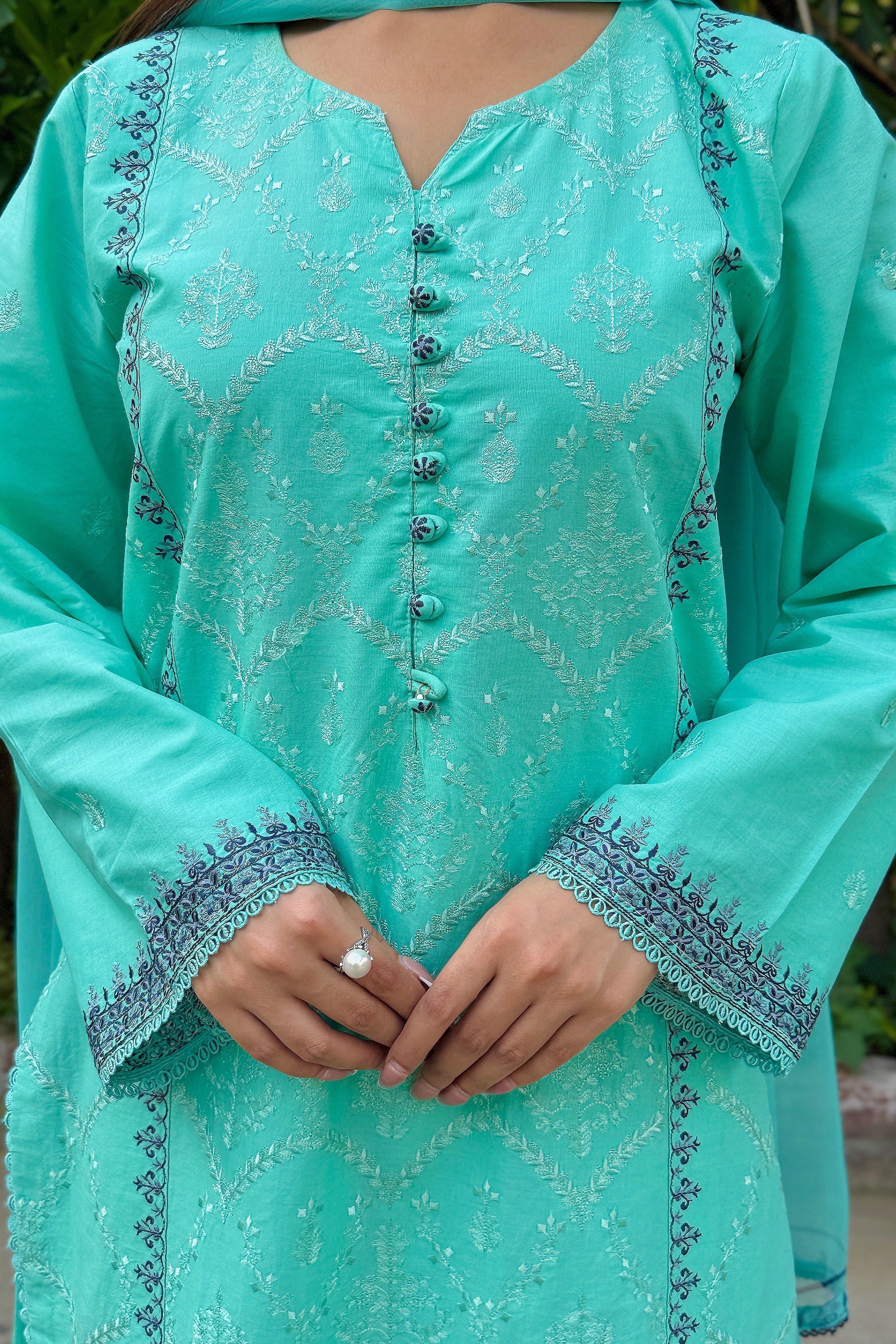 Aqua Serenity - Grace Stitch 