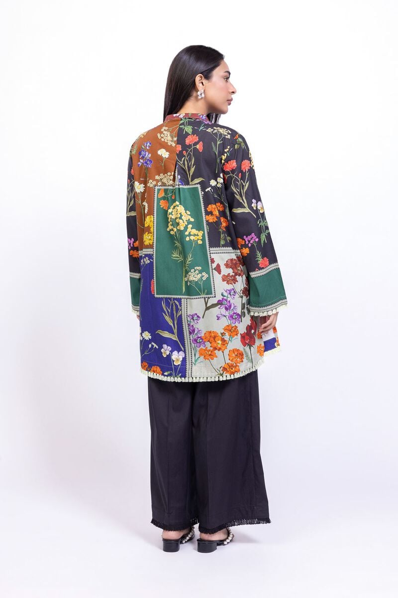 Lush 2PC Printed Poly Lawn Suit