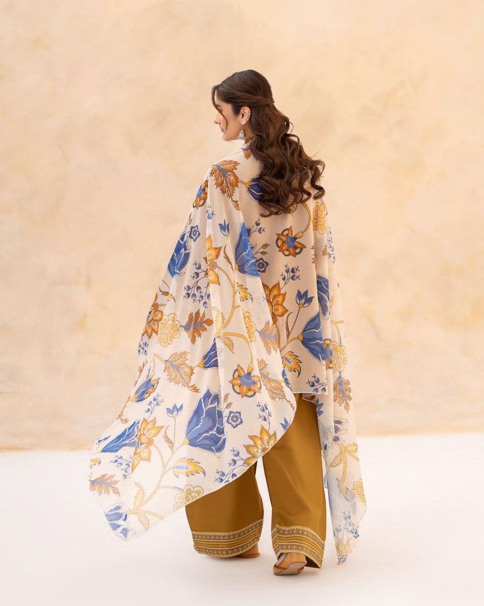 Zareen Mustard 3PC