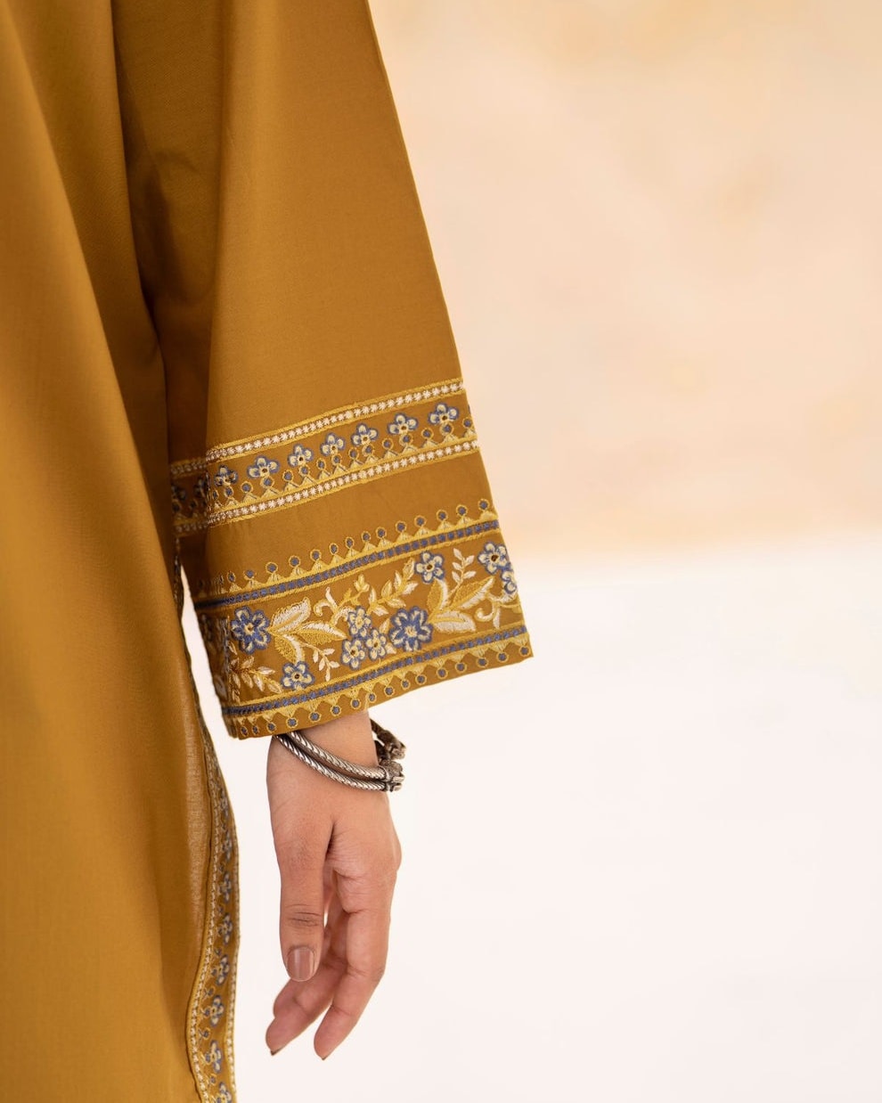 Zareen Mustard 3PC