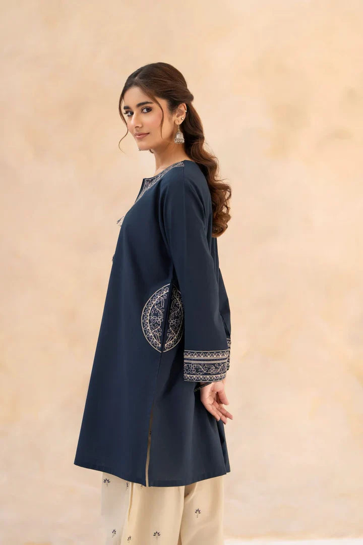 Preetpret 2-Piece Embroidered cotton Festive Kurta Set With Salwar