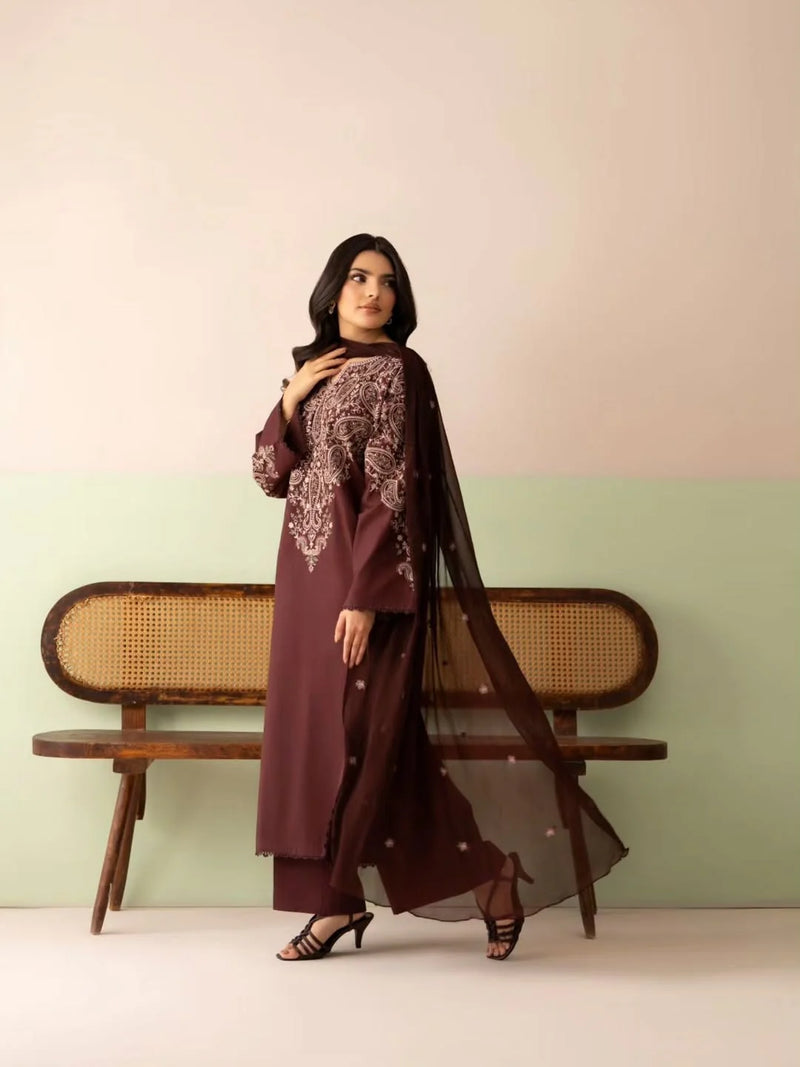 UJALA EMBROIDERED STONE 3PC.