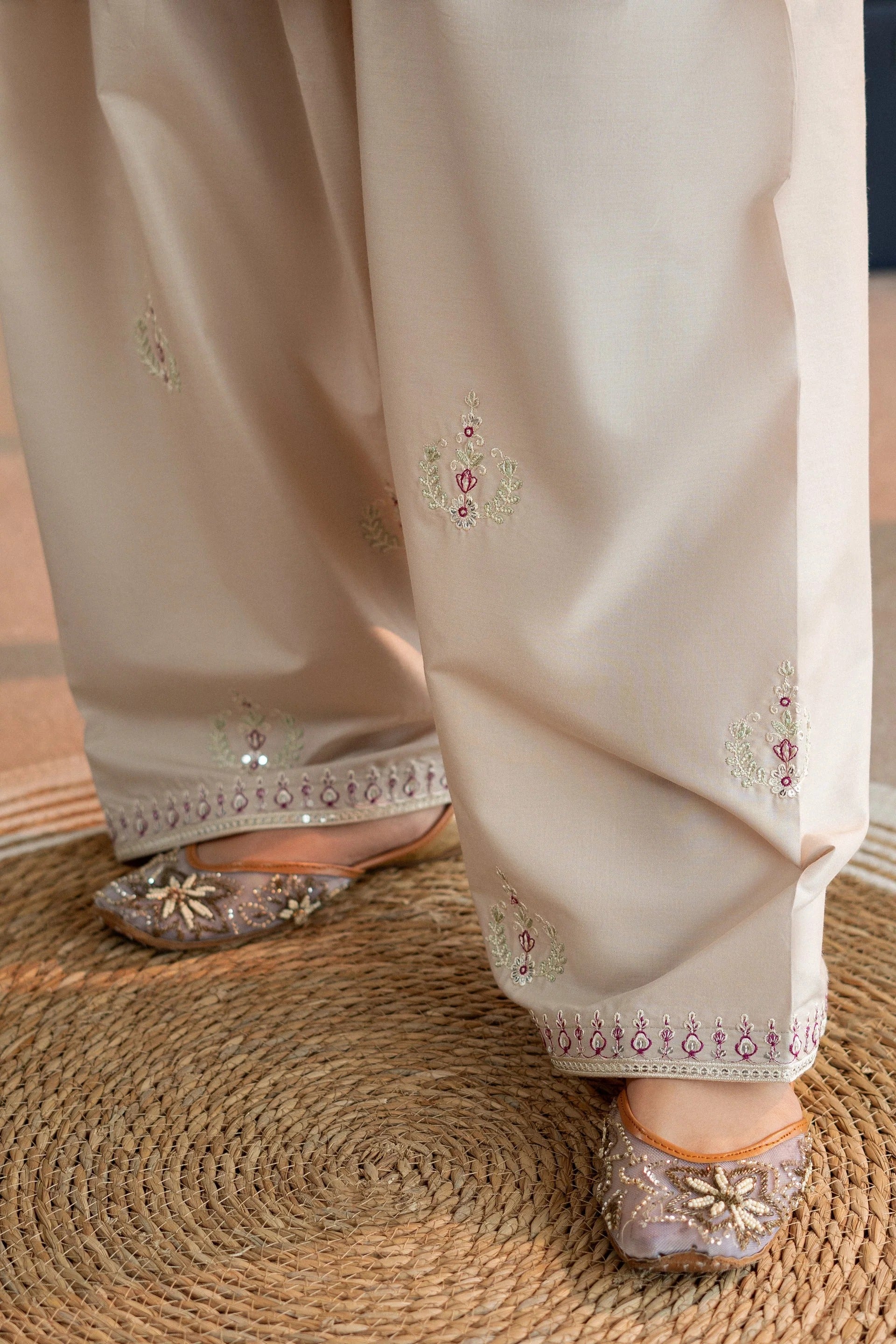Ayat 2 Piece Lawn Suit | Premium Embroidered Lawn Dress for Women | PoshakPret